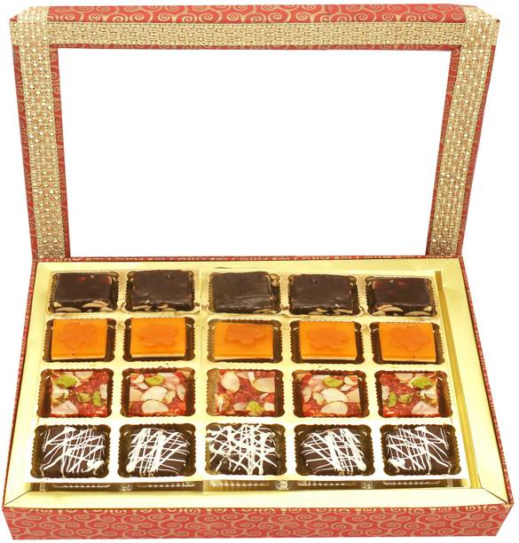 Ghasitaram Gifts Sweets-20 pcs Ghasitaram Special Bites Hamper Box Box