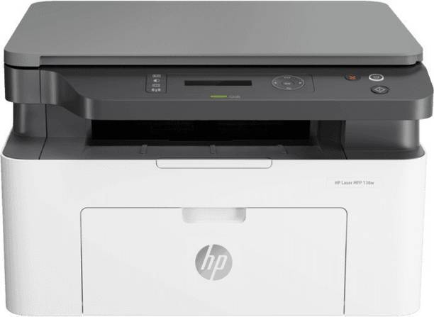 HP MFP 136w Printer,Scan,Copy,Wi-Fi Multi-function Monochrome Laser Printer