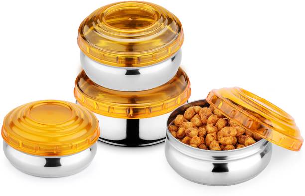 Jensons Steel Fridge Container  - 700 ml, 450 ml, 300 ml, 200 ml