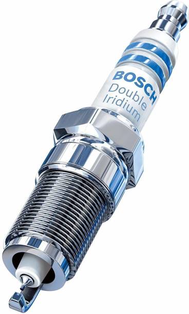 BOSCH Automotive Double Iridium Spark Plug, up to 4X Longer Life Iridium Spark Plugs