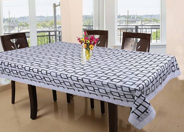 ZITIN Printed 6 Seater Table Cover