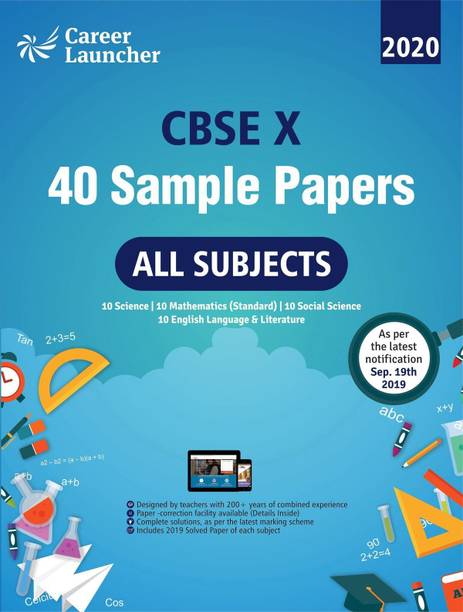 Cbse Class X 2020 40 Sample Papers 3 Edition