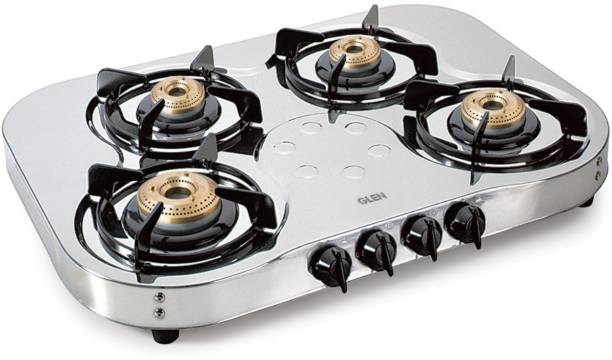 GLEN 1045 SS HF BB Stainless Steel Manual Gas Stove