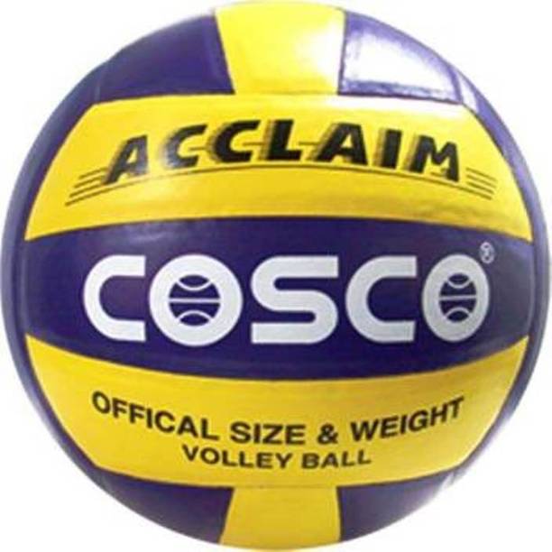 COSCO Volley Volleyball - Size: 4 (Pack of 1, Black) Volleyball - Size: 4