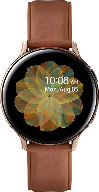 Samsung Galaxy Watch Active 2 Steel (Brown Strap, Regular)