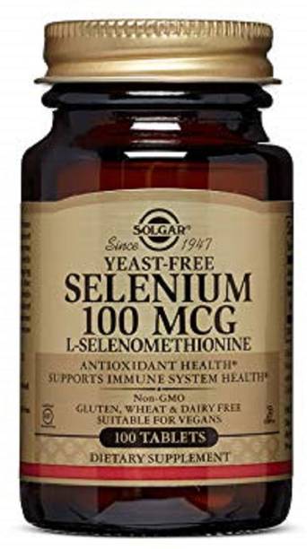 Solgar Selenium, Yeast-Free, 100 mcg, 100 Tablets