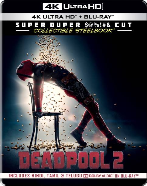 Deadpool 2 + Super Duper Cut (Theatrical & Unrated) (4K UHD & HD) (Steelbook) (3-Disc)