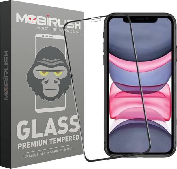 MOBIRUSH Edge To Edge Tempered Glass for Apple Iphone 11 Pro