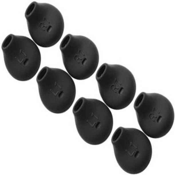 KGN 8 Pcs (4 Pair) S6 Black In The Ear Headphone Cushion
