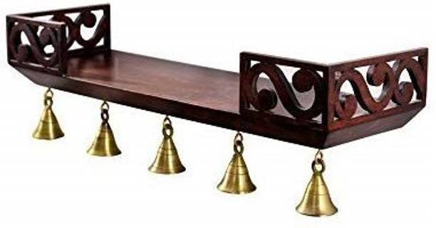 ANTIQUE MART Wall Temple Wooden Wall Shelf