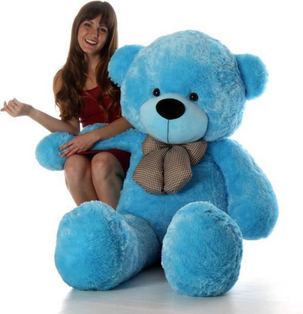 Mowgli 3 Feet Soft & Spongy Huggable Blue Color Teddy Bear-90 Cm (Blue - 90 cm (Blue)  - 36 inch