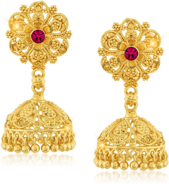 Gold jimikki models with price clearance