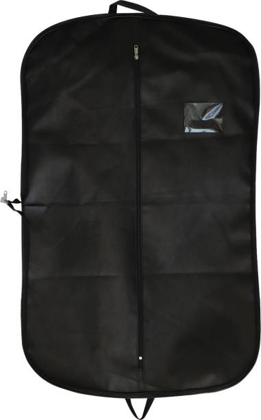 PRAHAN INTERNATIONAL 90 Gsm Premium Quality Metal Zipper Foldable Non Woven Men's Coat, Blazer, Suit Cover AI4101