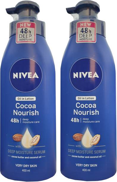NIVEA Cocoa Nourish 48h Deep Moisture Care 400ml *2
