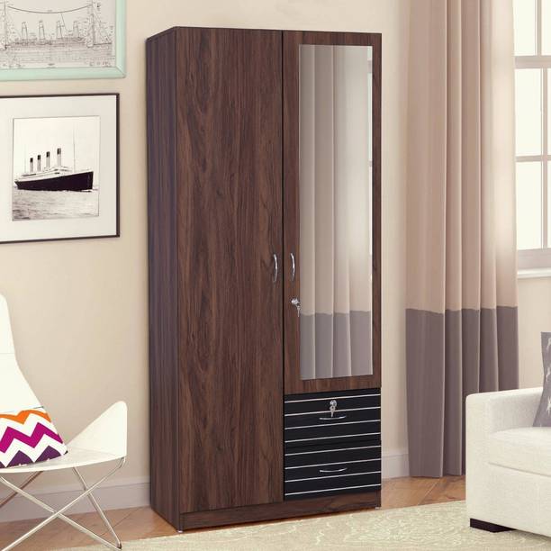 Hometown Molly Engineered Wood 2 Door Wardrobe
