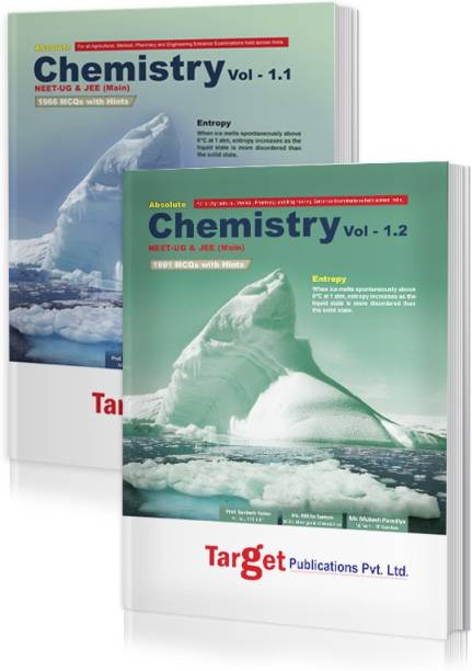 NEET UG / JEE Mains Absolute Chemistry Books Vol 1.1 And 1.2 Combo For 2021 Medical And Engineering Entrance Exam | Chapterwise MCQs With Solutions | Topicwise Tests For Practice | Best Study Material For NEET, AIPMT, AIIMS And JEE Preparation | 2 Books