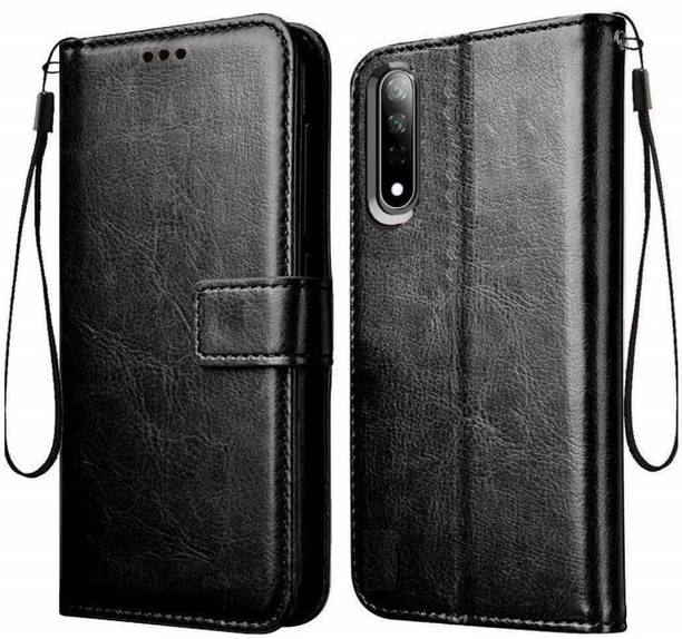 TINGTONG Flip Cover for Vivo Z1x, Vivo S1