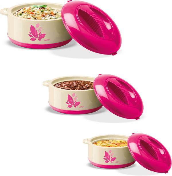 MILTON Orchid Jr. Gift Set Pack of 3 Thermoware Casserole