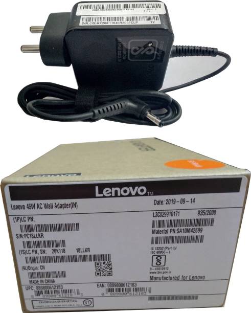 Lenovo 45W Part # GX20K11840 20 W Adapter