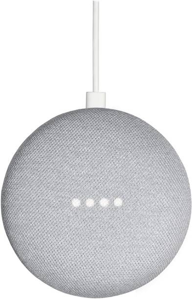 Google Home Mini Smart Connect with Syska Wi-Fi Enabled 9W Bulb (Chalk) with Google Assistant Smart Speaker