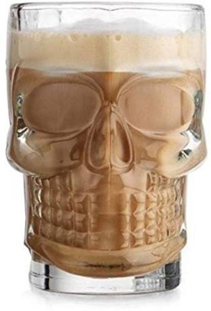 Flexus SKULL BEER MUG Glass Beer Mug