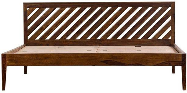 pipercrafts Solid Wood King Bed