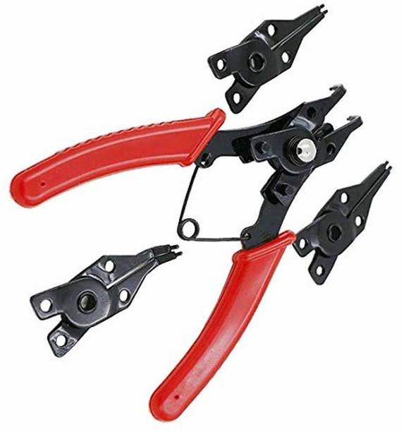 DIY Crafts 4 in 1 Snap Ring Pliers Plier Set Circlip Combination Combination Snap Ring Plier
