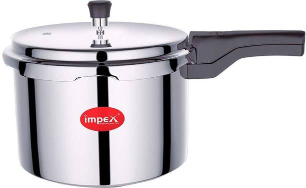 IMPEX Aluminium 3 L Outer Lid Induction Bottom Pressure Cooker