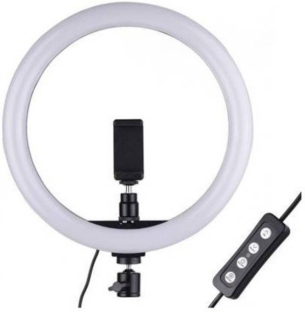SF 10 inch Dimmable LED Selfie Ring Light Mini LED Camera Light Studio Fill Light Desktop Lamp for YouTube Video, Live Streaming, Portrait Photography Lighting, Makeup,tiktok user Ring Flash