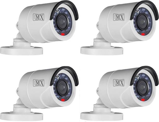 MX 4Pcs of Dummy Fake Simulated Infrared IR LED Sensor Black Bullet Security Camera