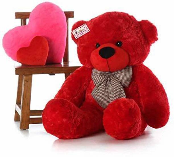 MOLAP 3 feet red teddy bear  - 91.1 cm