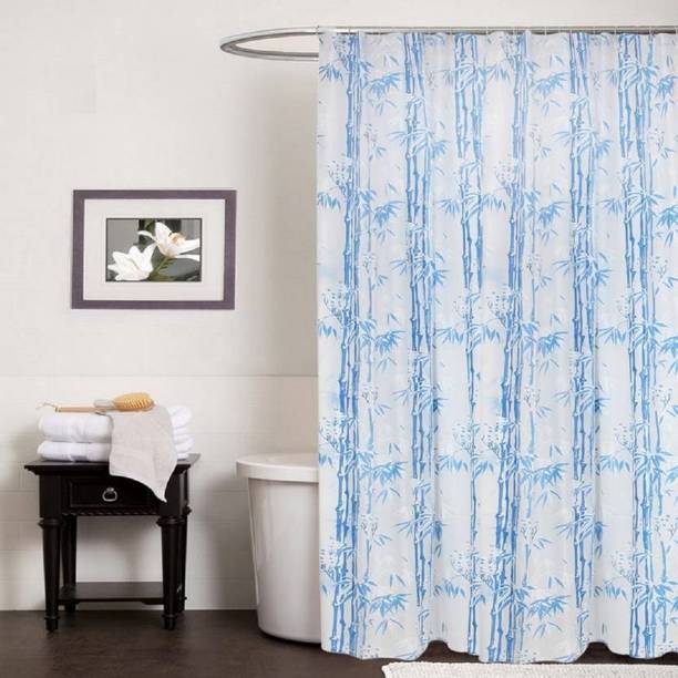 SHAVIN 220 cm (7 ft) Door PVC Curtain Single Curtain