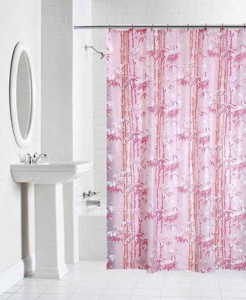 SHAVIN 220 cm (7 ft) Door PVC Curtain Single Curtain
