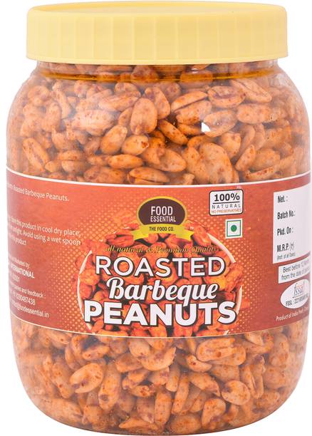 FOOD ESSENTIAL Roasted Barbeque Peanuts [Spicy, Roasted]