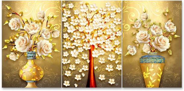 RANGOLI 3D MDF 1207 Digital Reprint 18 inch x 12 inch Painting