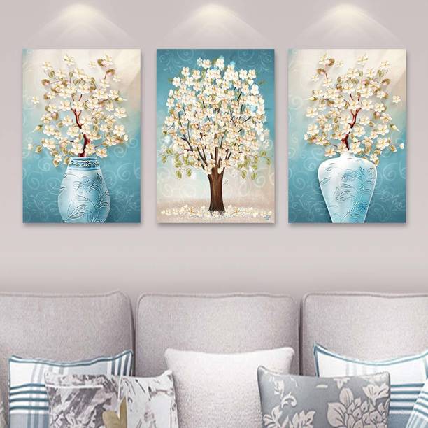 RANGOLI 3D MDF 1246 Digital Reprint 18 inch x 12 inch Painting