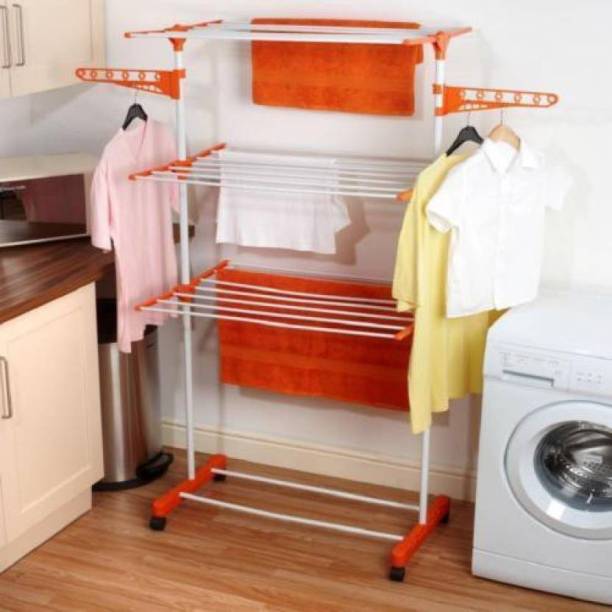 HomeMate Steel Floor Cloth Dryer Stand HM05