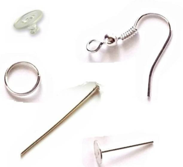 Crafts Haveli Quilling And Jewellery Making Acessories Kit - Silver