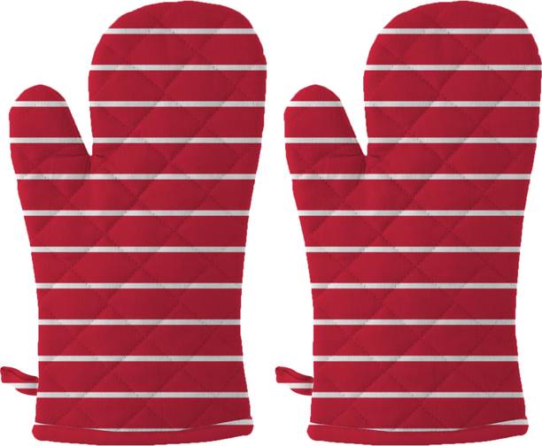 OASIS Red Cotton Kitchen Linen Set