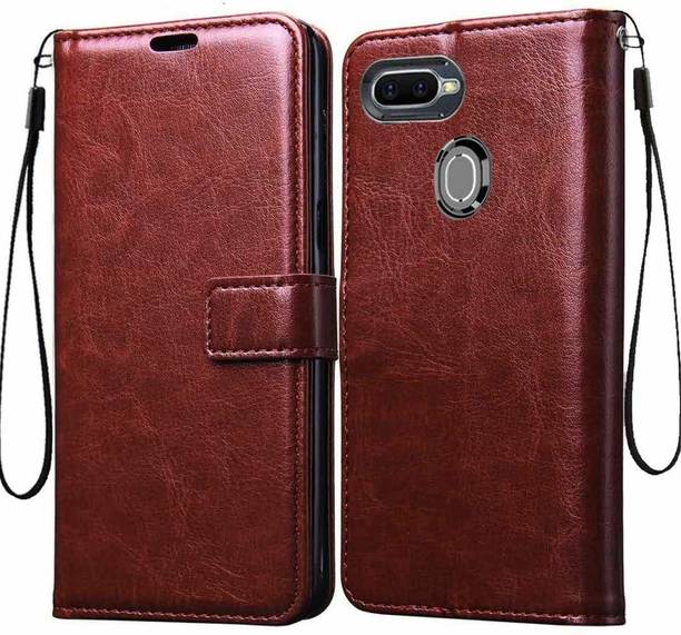 TINGTONG Flip Cover for Oppo F9, Oppo F9 Pro, Oppo A12, Oppo A11k