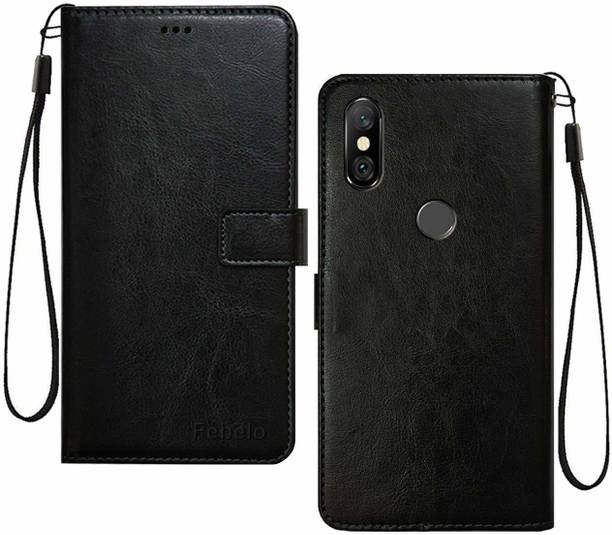 TINGTONG Flip Cover for Mi Redmi Note 5 Pro