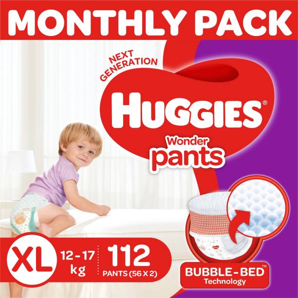 Huggies Wonder Pants with Bubble Bed Technology Diapers - XL