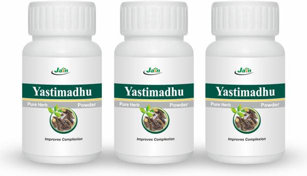 Jain Pure Mulethi / Yastimadhu Powder 100g (Pack of 3)
