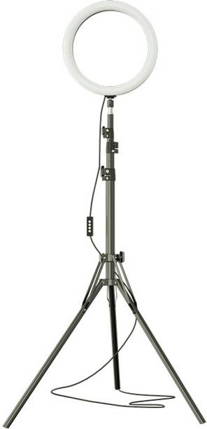 SONVI Ring Light 10" with Tripod Stand and Phone Holder Ring Flash