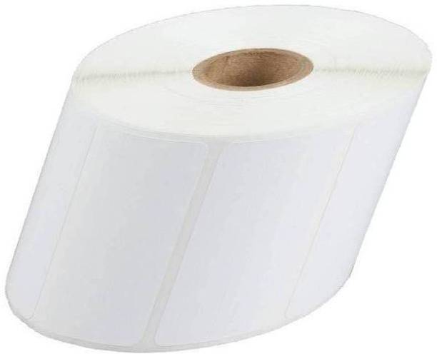 youlogic 40MMX20MM Barcode Label 1''up Thermal Paper Label (White) 1ROLL 2000 LABELS Pack of 1 Roll thermal Paper Label
