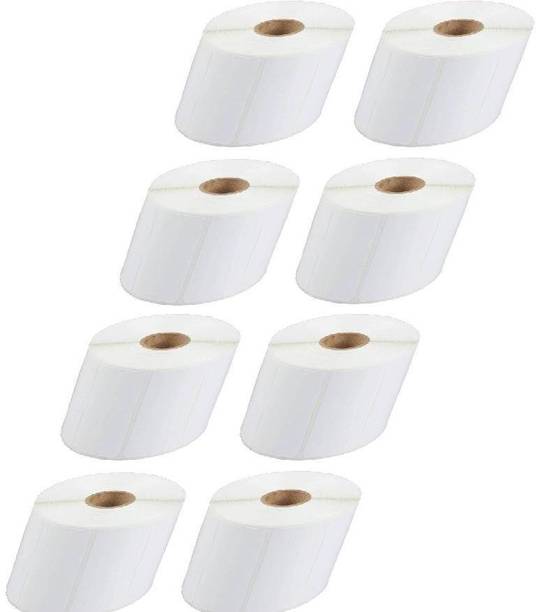 youlogic 40MMX20MM Barcode Label 1''up Thermal Paper Label (White) 1ROLL 2000 LABELS Pack of 8 Roll thermal Paper Label