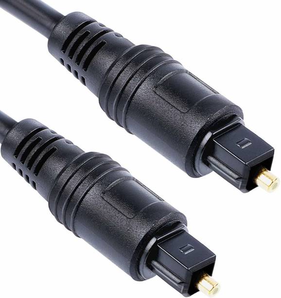 spincart  TV-out Cable Digital Optical Audio Cable - Toslink Cable Fiber Optic Cable for TV Home Theater Gaming Console 3 m Fiber Optical Cable