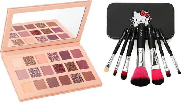 Miss Hot Nude Edition Eyeshadow Pallete & Black