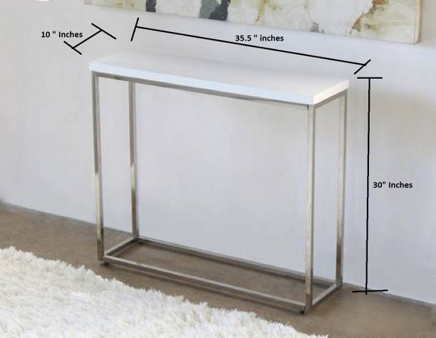 DG DEXAGLOBAL Engineered Wood Console Table