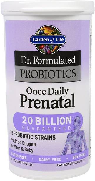 Garden Of Life Dr. Formulated Probiotics, Once Daily Prenatal, 30 Veggie Caps